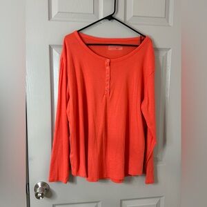 Eddie Bauer | 2XL |Coral |Long Sleeve Top